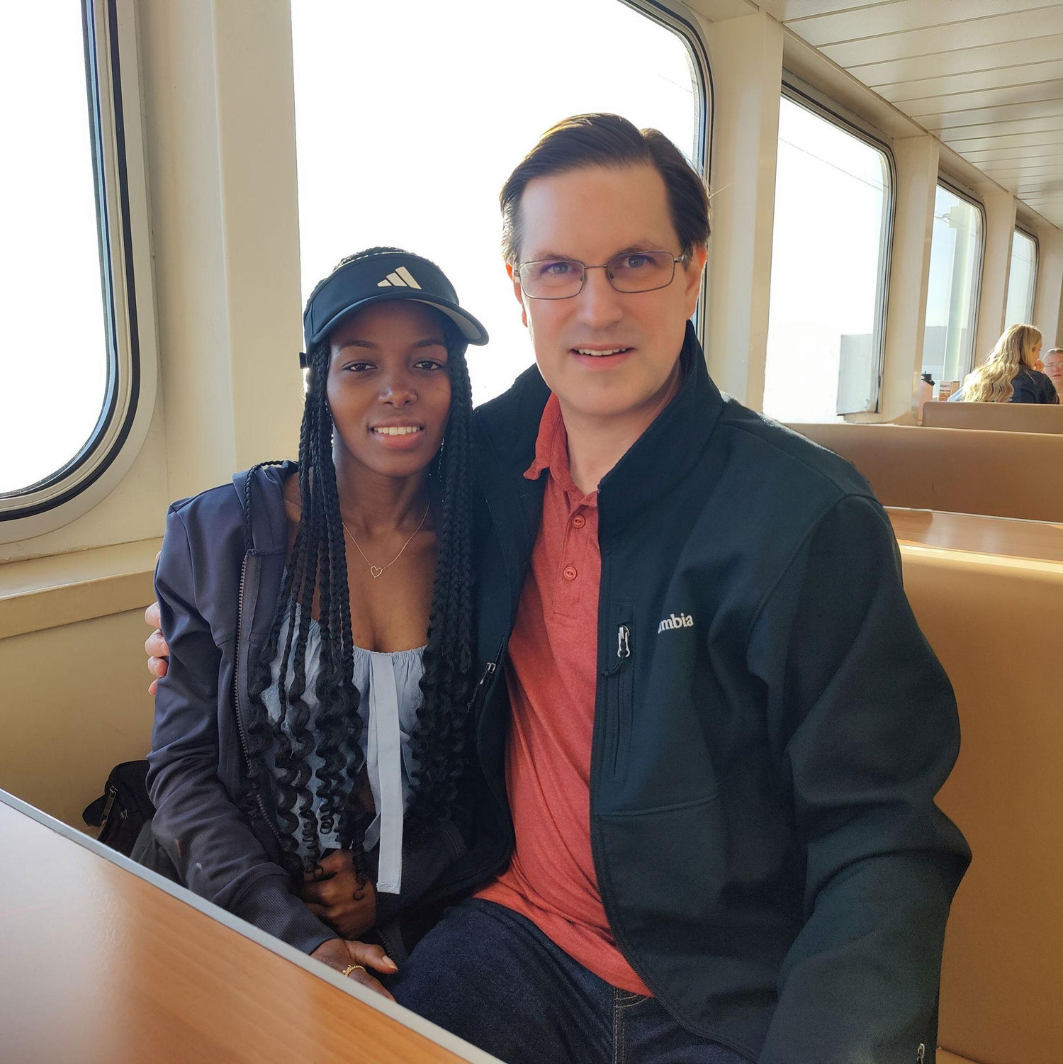 On the ferry to Orcas Island