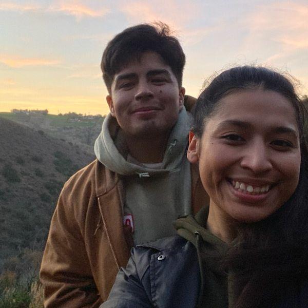 We were just friends here and had no clue what would be in store for us.