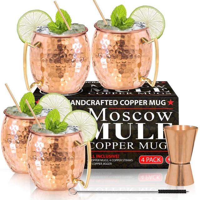 Moscow Mule Mugs set of 4