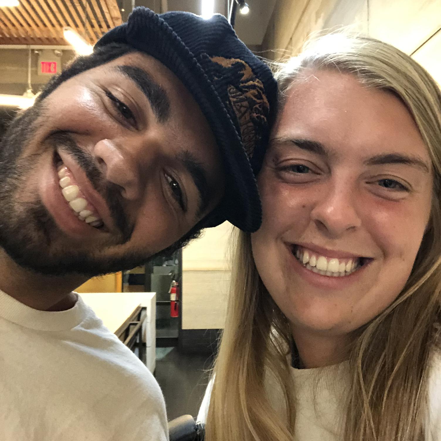 Reunited after 8 weeks!