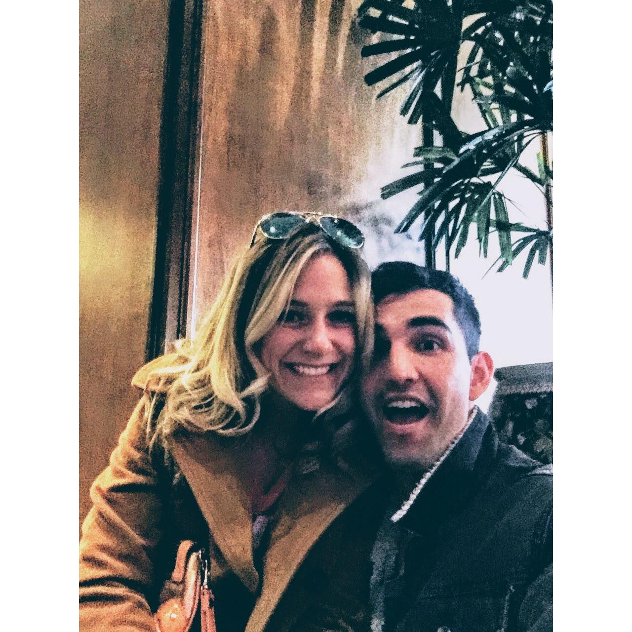 Playing hooky and celebrating the Denver Broncos Superbowl!