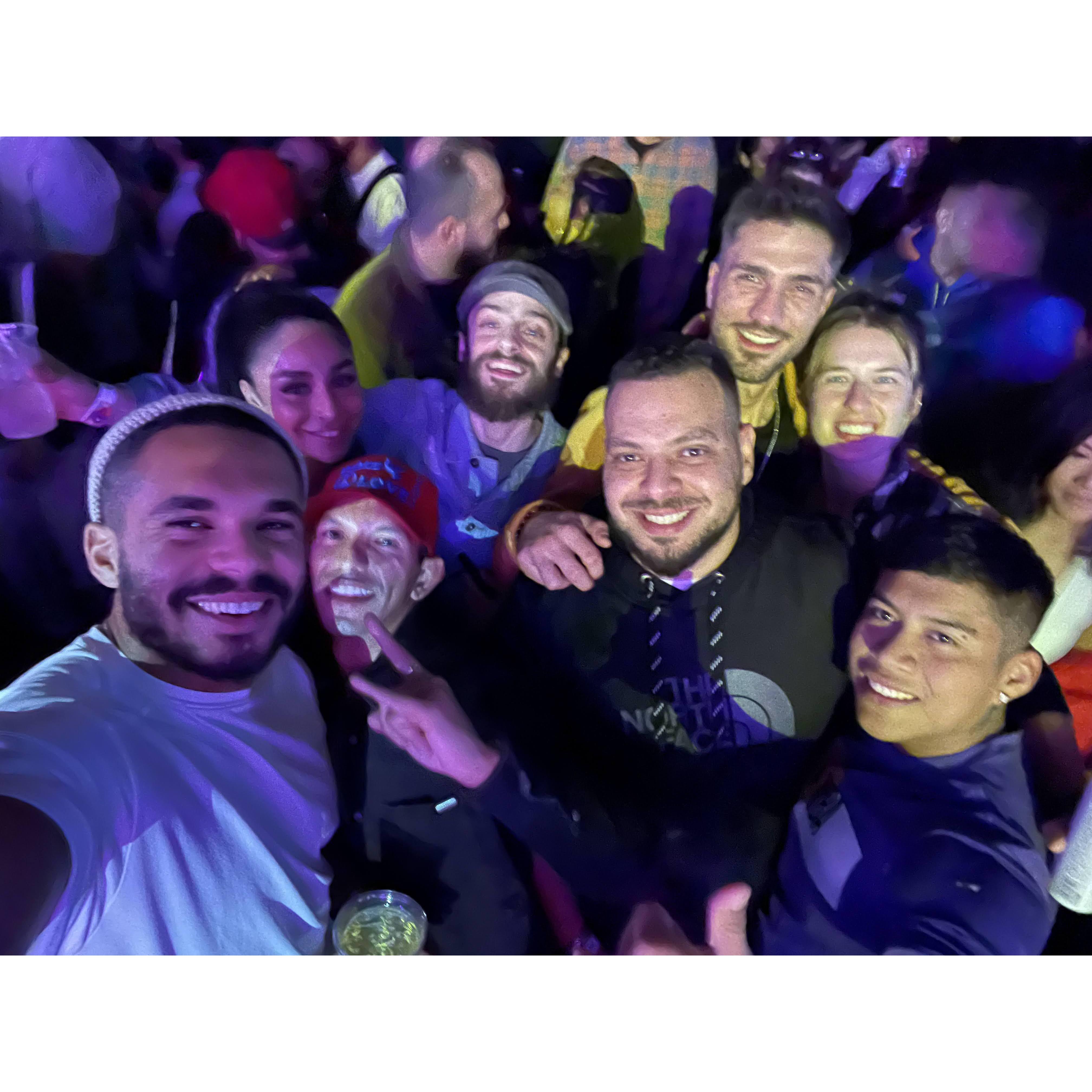 Concert with the boyz