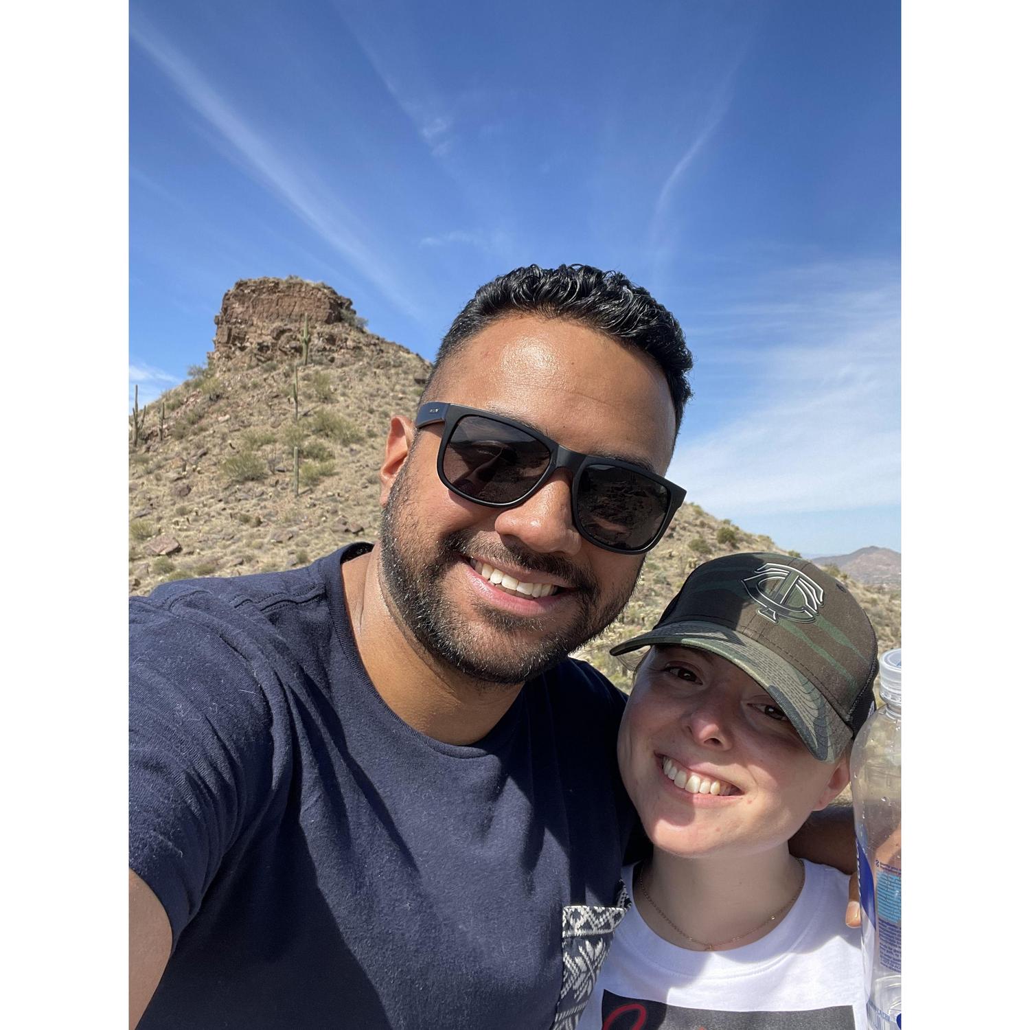 Desert Hiking in Scottsdale, Arizona