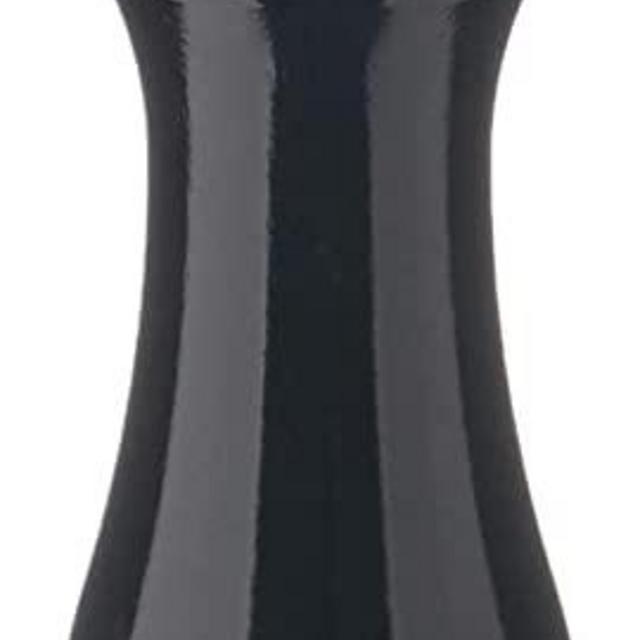 Fletchers' Mill Federal Pepper Mill, Black - 8 Inch, Adjustable Coarseness Fine to Coarse, MADE IN U.S.A.