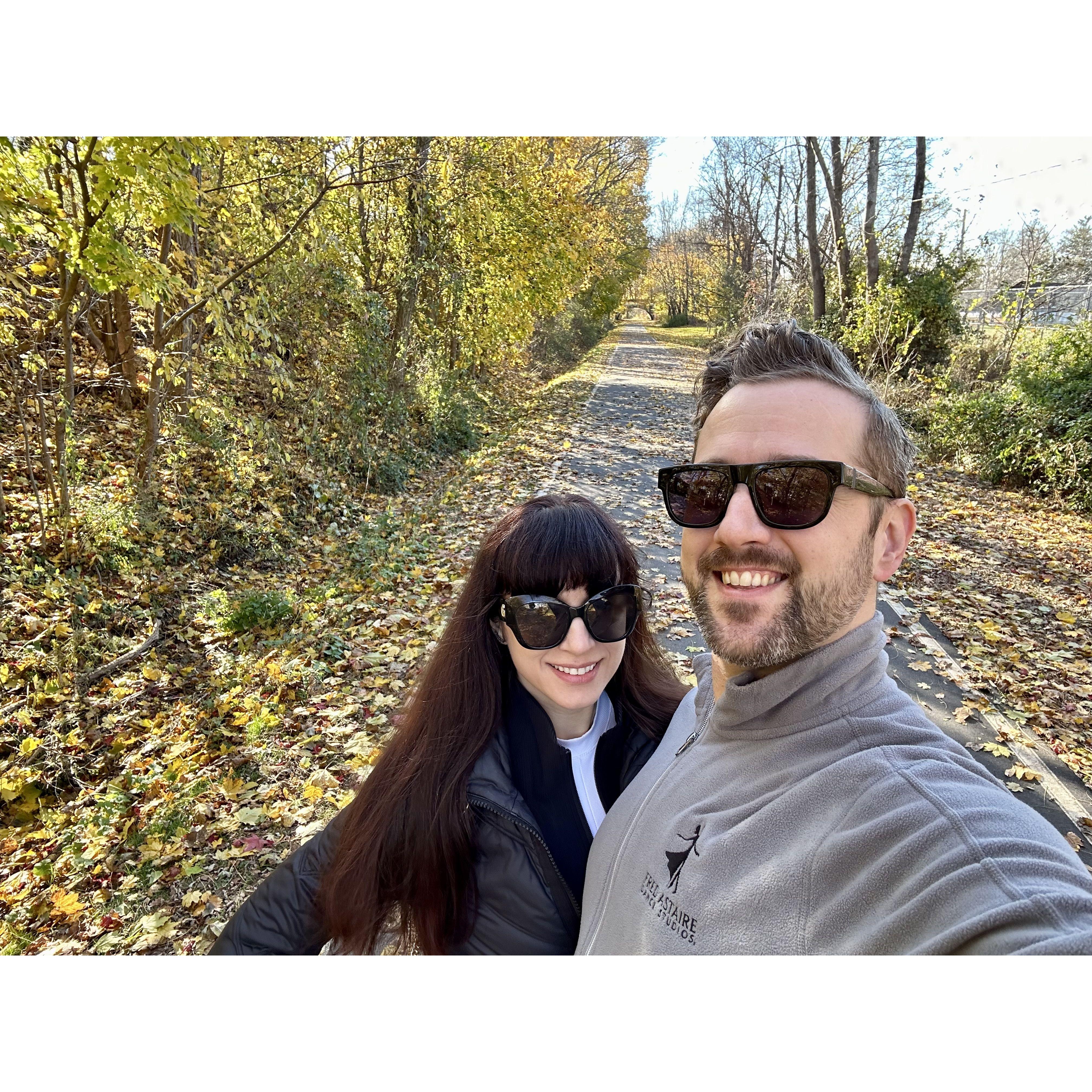 Visiting the family in Rhode Island for Thanksgiving