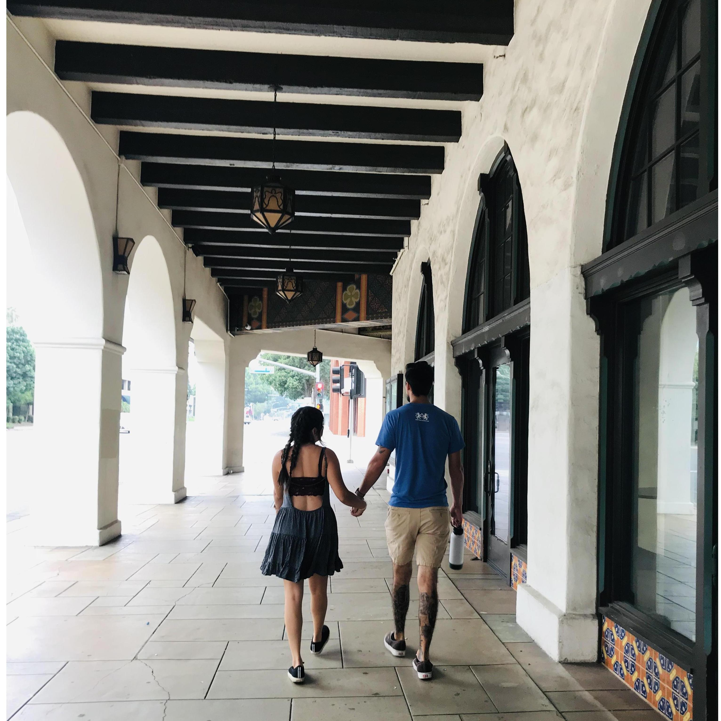 Strolling in Riverside!