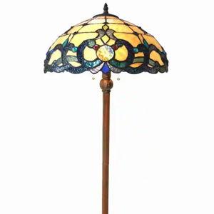 Tiffany Style Victorian Design 2-light Antique Bronze Floor Lamp - Overstock