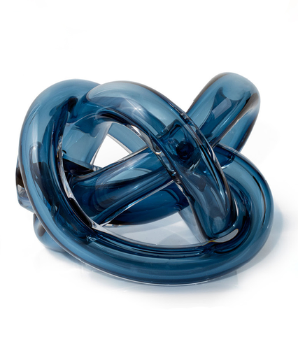 GLASS KNOT | STEEL BLUE