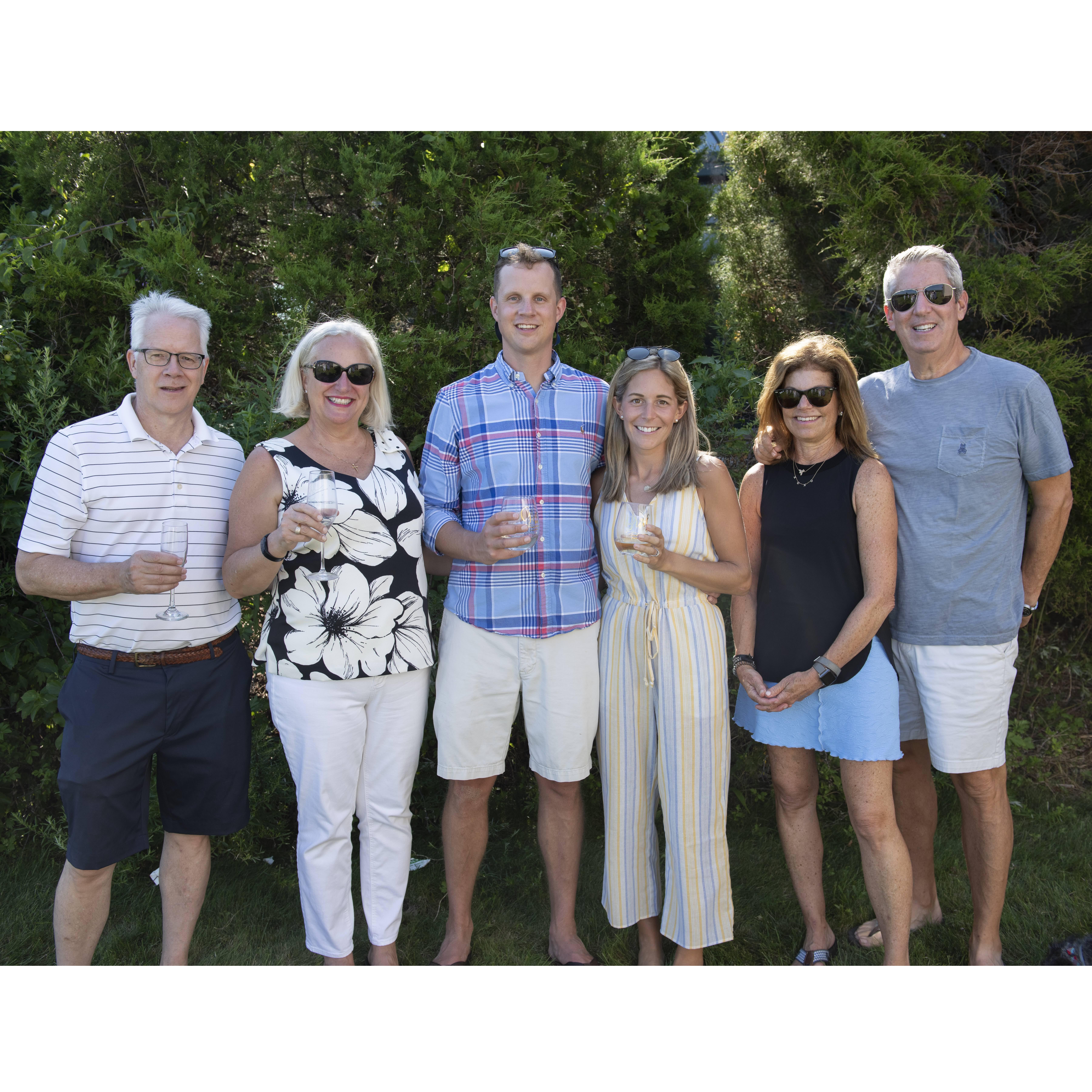 Celebrating with the best parents!