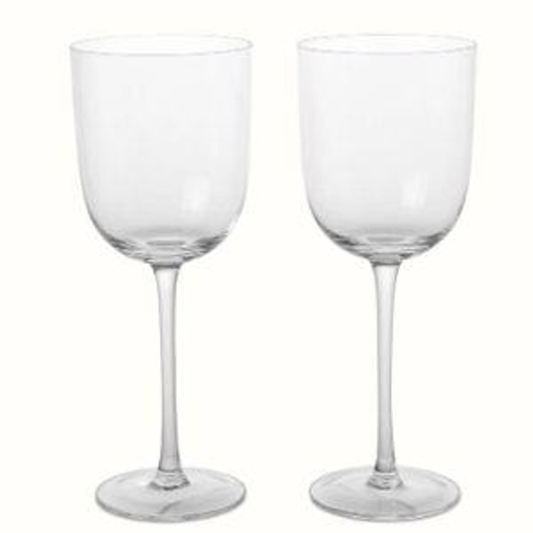 Host White Wine Glasses – Clear | Set of 2 | ferm LIVING