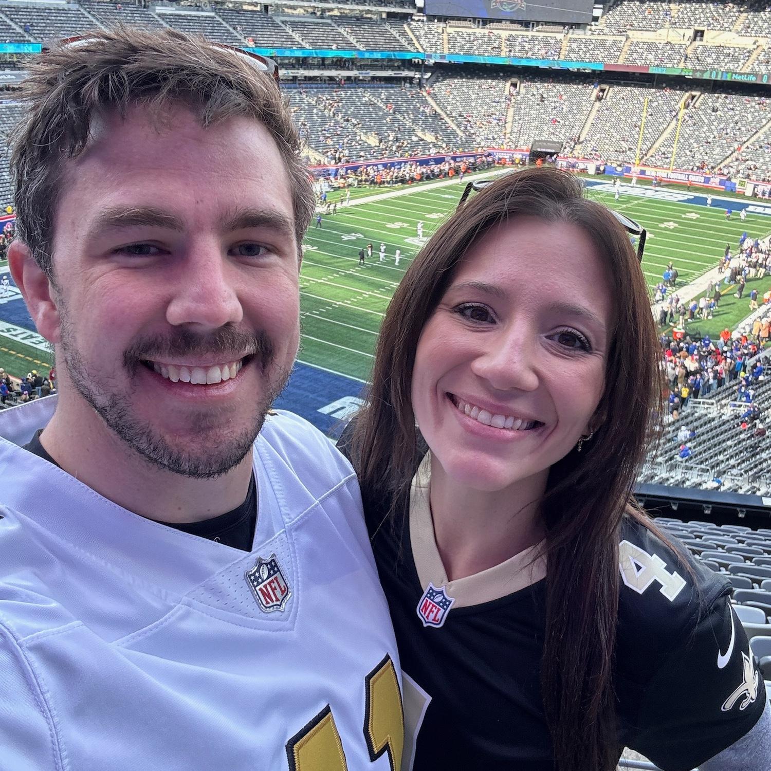 Saints Game in NY - December 2024