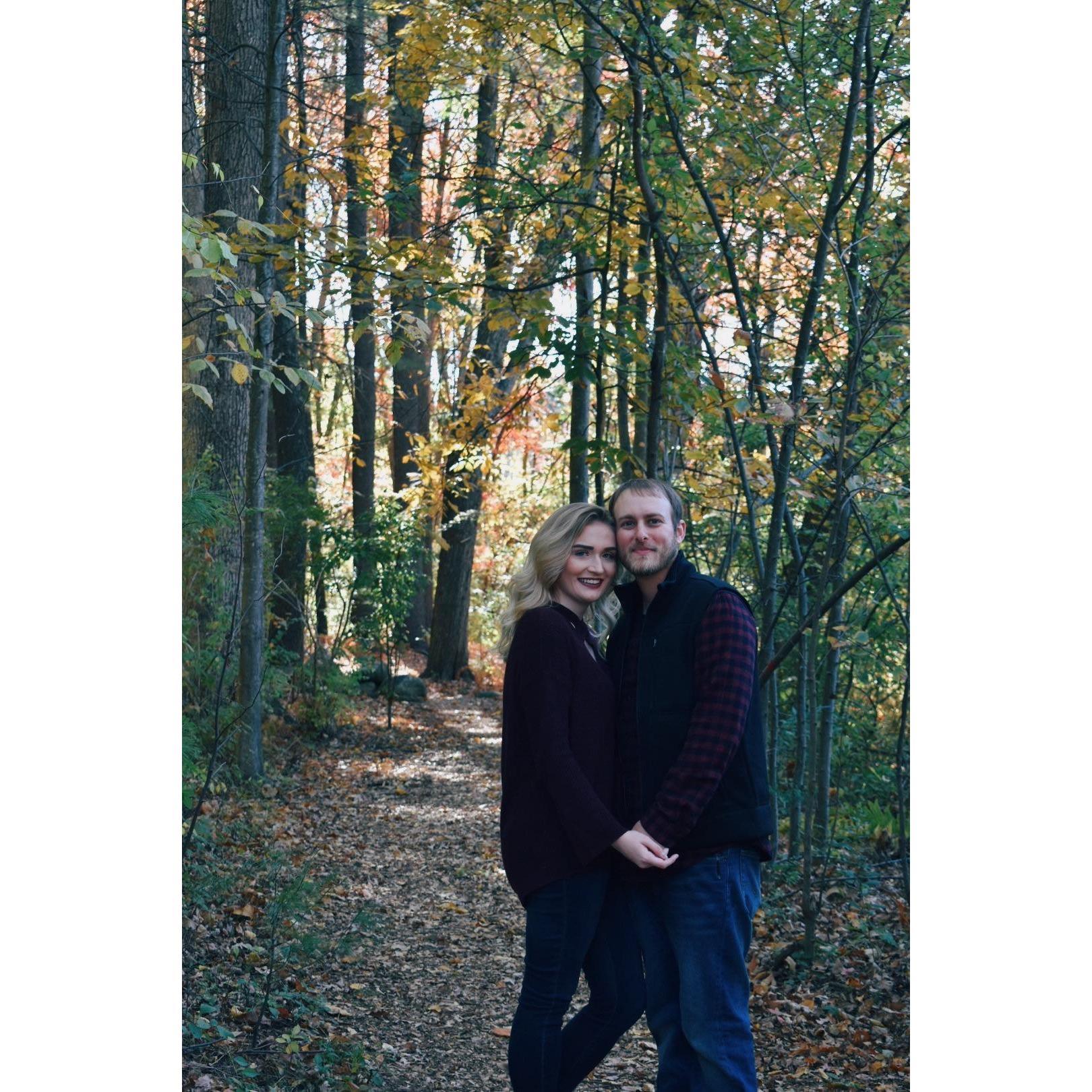 Photo shoot our best friend did for us. Fall 2017.