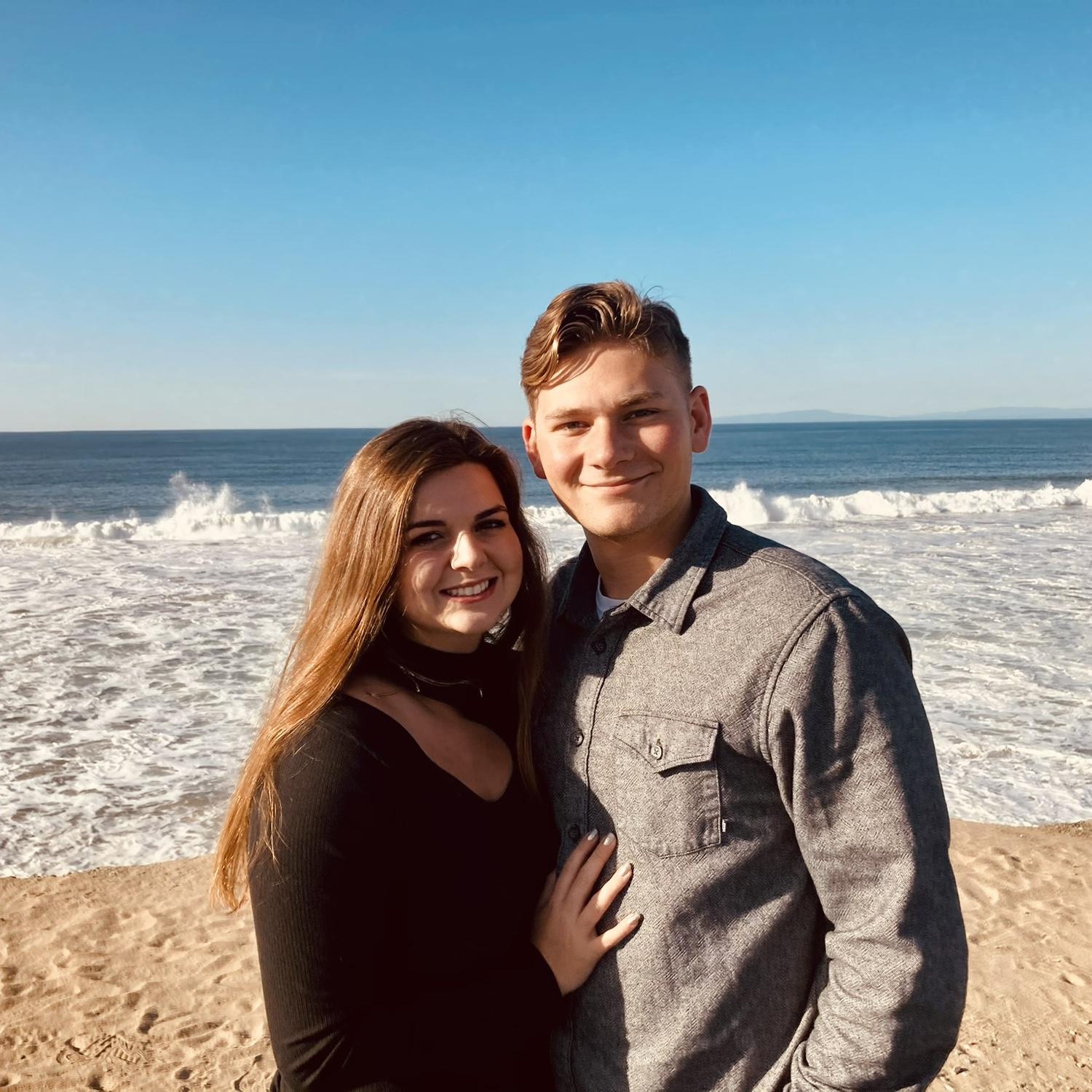 One of our many times at the beach at Gulf Shores