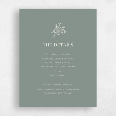 Deep Sage, Green Wedding Enclosure - Bellisi
