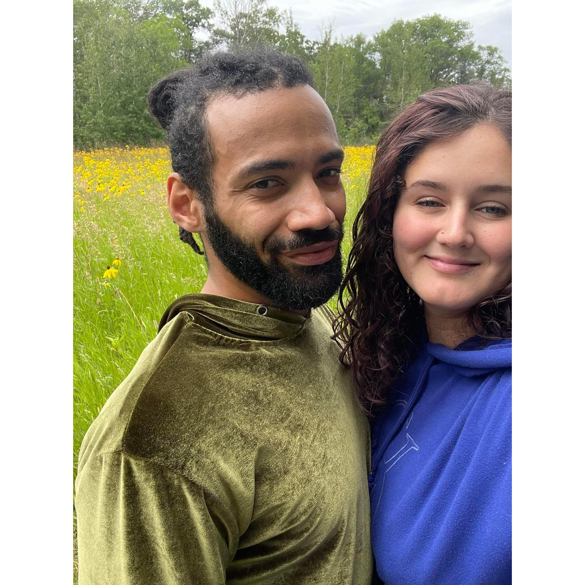 Hiking Up at the Cabin