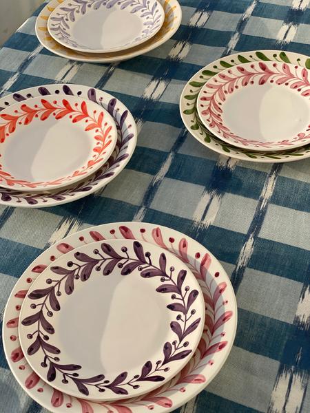 CAROLINA IRVING AND DAUGHTERS Anna Dessert Plate