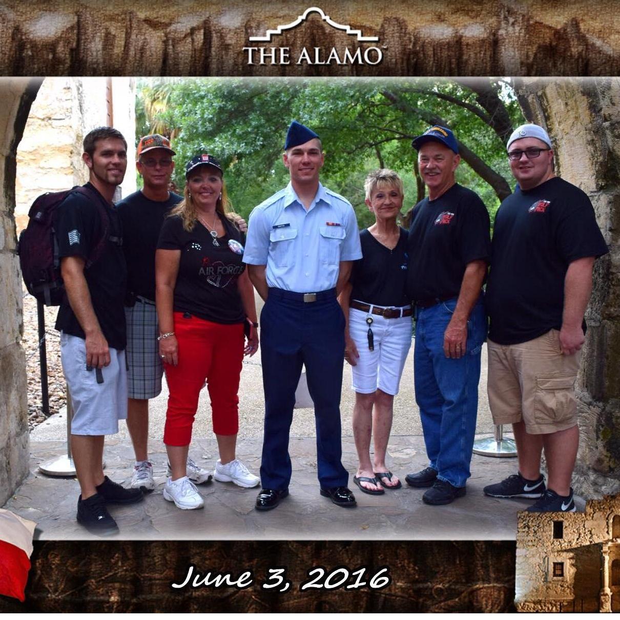Cody's graduation of boot camp of the United States Air Force!