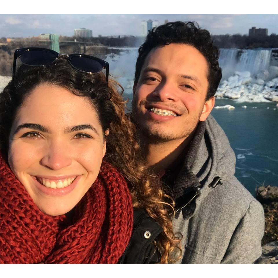 Niagara Falls on our last date together before Danilo went back to UNASP in 2018...a few days before our engagement