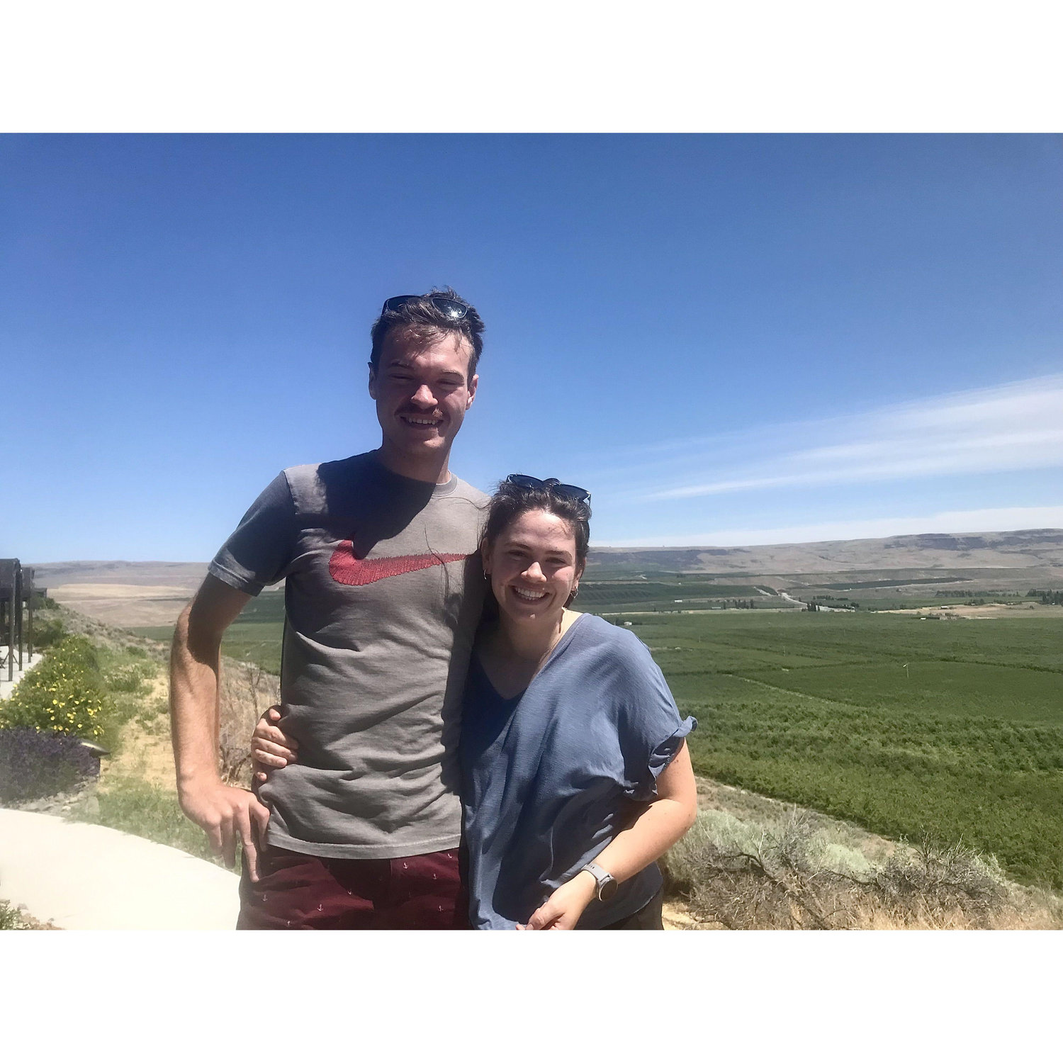 Laura's first visit to Chelan