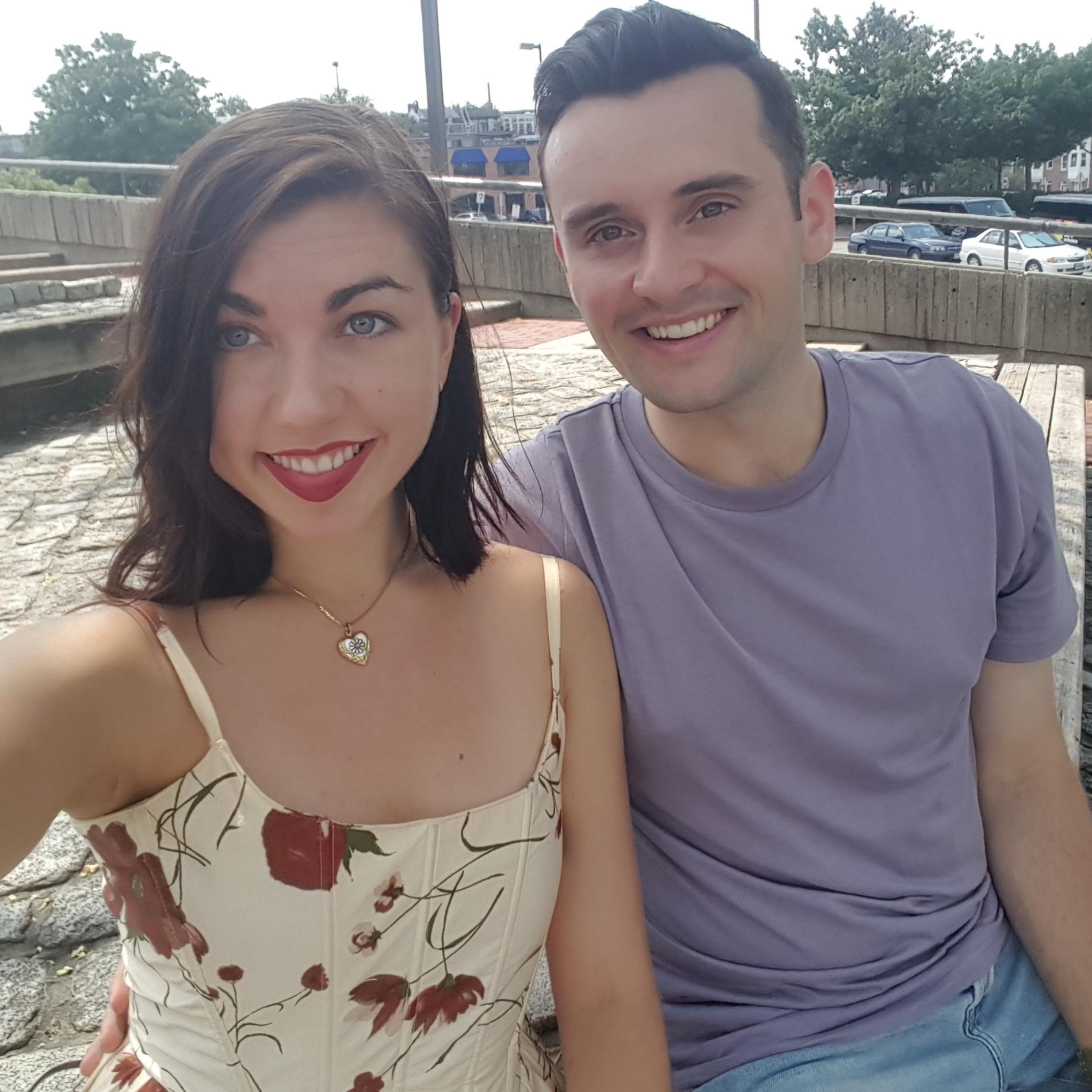 This was the first time we explored Baltimore together!
