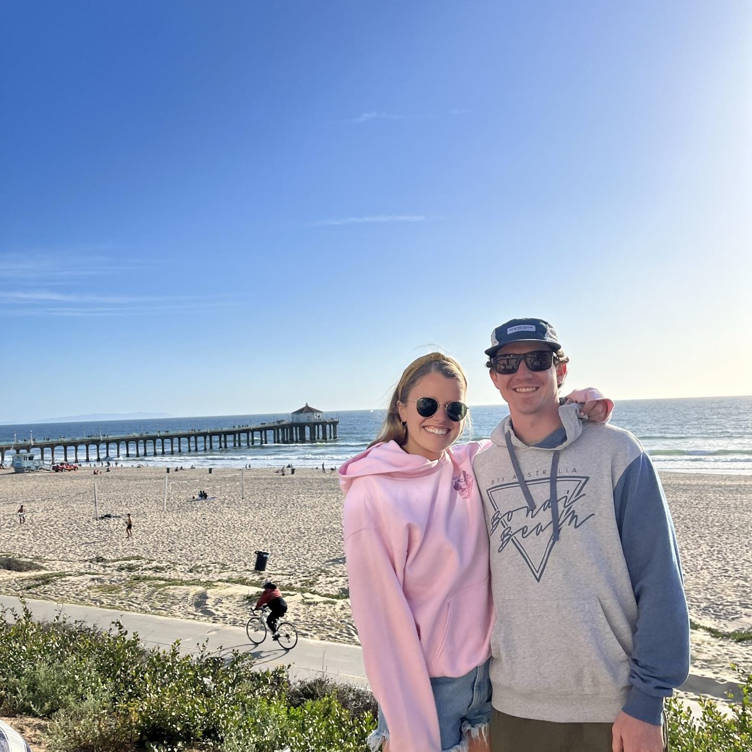 Showing Mike Sullivan's LA roots - West Coast best coast!