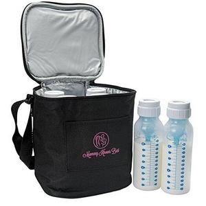 Extra Tall Breast Milk Baby Bottle Cooler Bag For Insulated Breastmilk Storage w/ Air Tight Design to Lock in the Cold & Preserve Important Nutrients for Your Baby (Fits up to most 8 Oz. Bottles)
