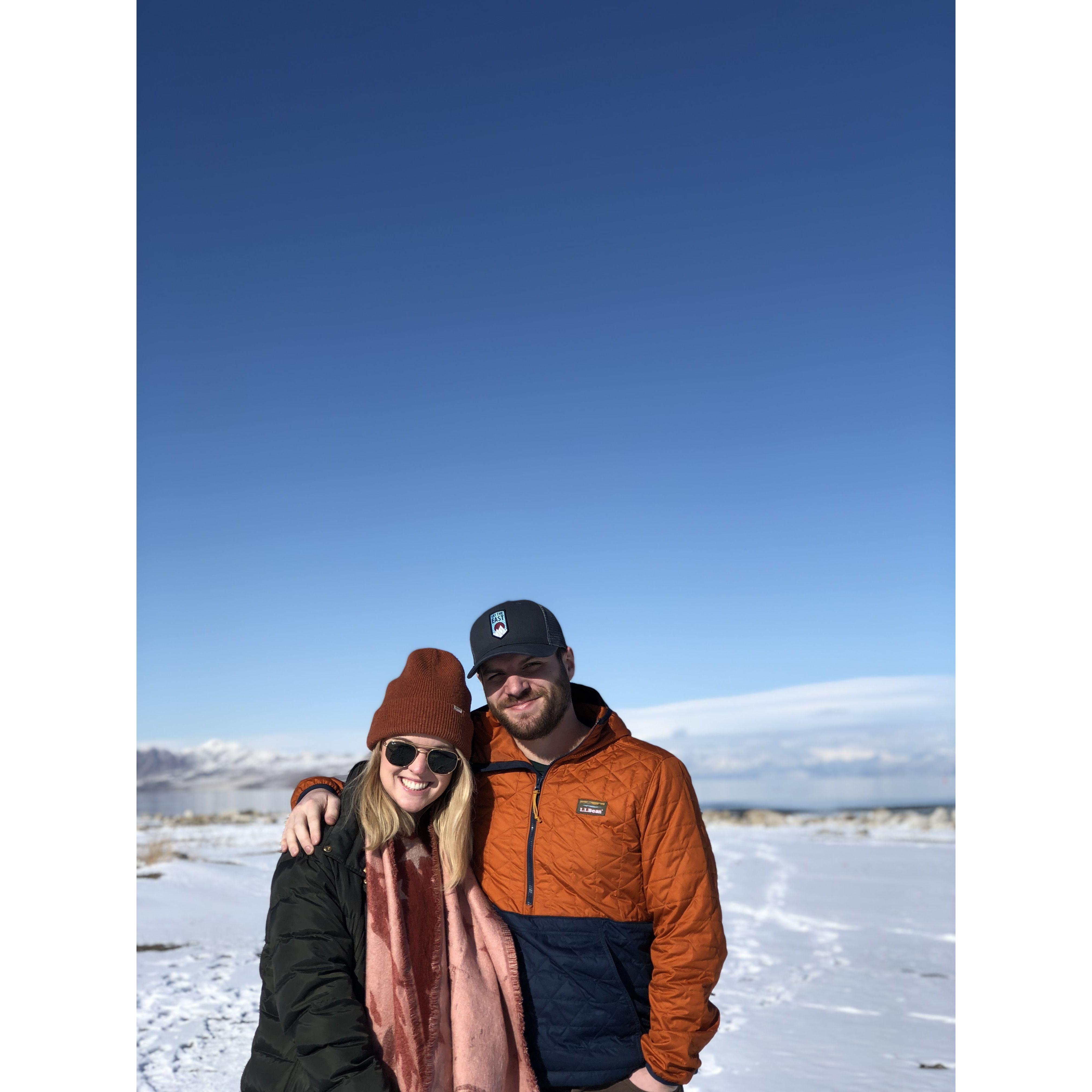 Ross's first Christmas gift to Demi was a trip to Utah to visit her brother Logan. Ross, you are too good!