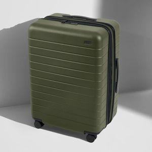 The Medium Flex Luggage: Olive Green | Away