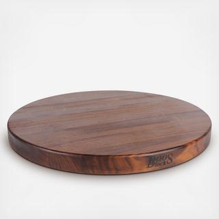 Reversible Edge Grain Round Cutting Board