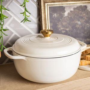 Lodge 6 Quart Biscotti Cast Iron Dutch Oven
