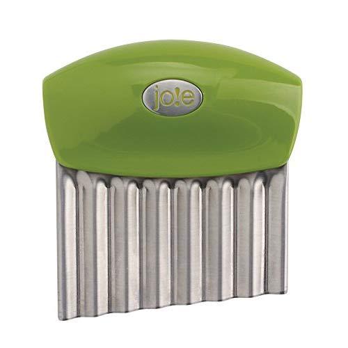 Joie Fruit And Vegetable Wavy Chopper Knife, Stainless Steel Blade, Colors Vary