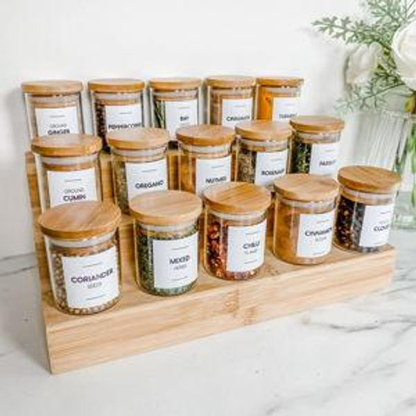 Spice Jars and Organizer
