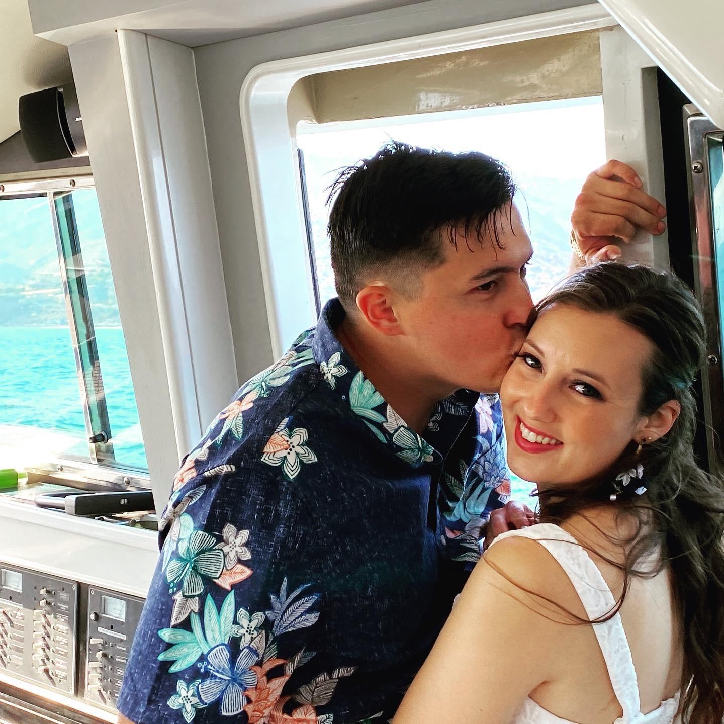"Minimony" on a boat!