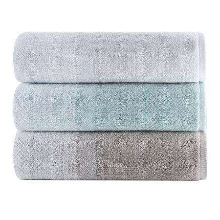 Better Homes & Gardens Thick and Plush Heathered Bath Towel, Agua