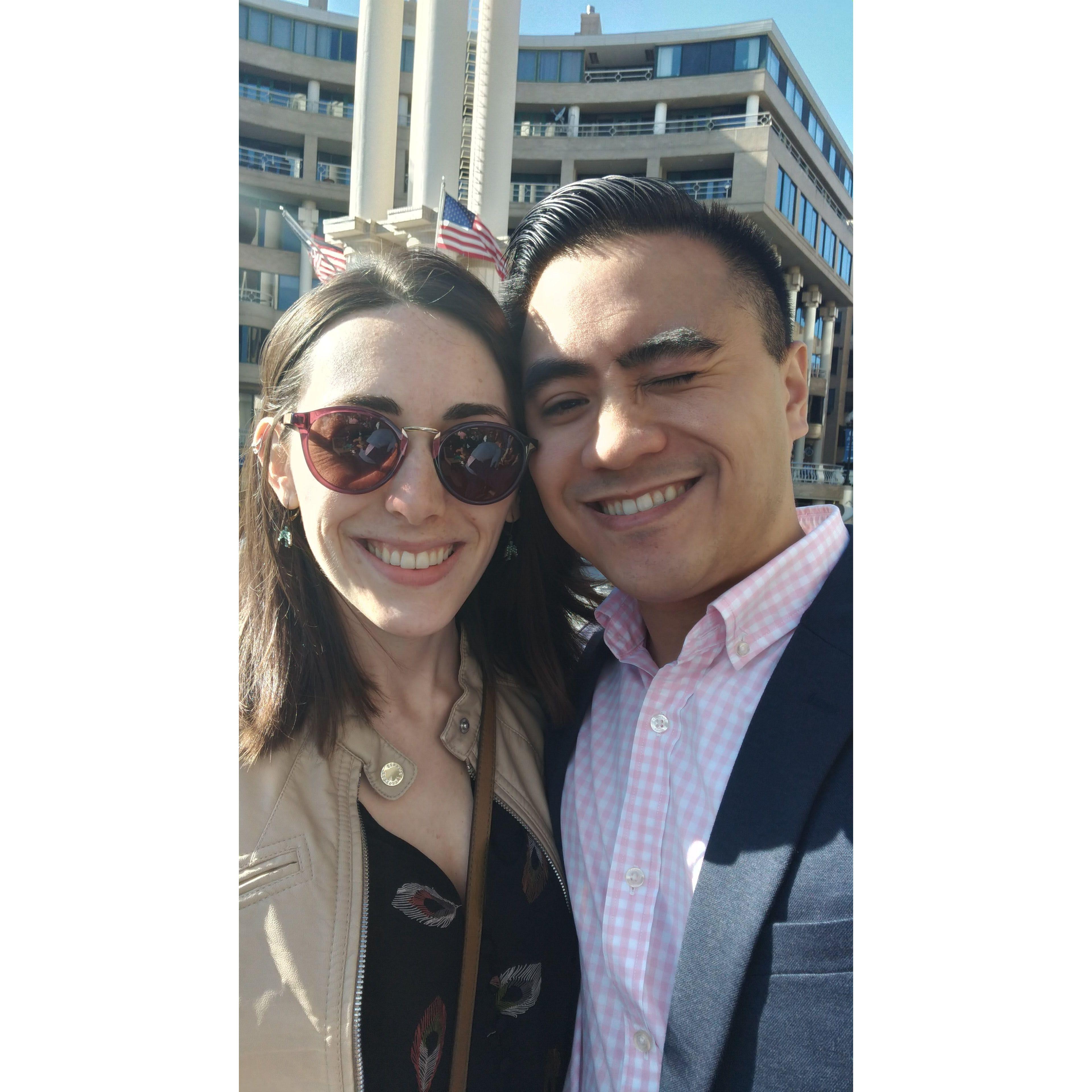 Brunch date in Georgetown
