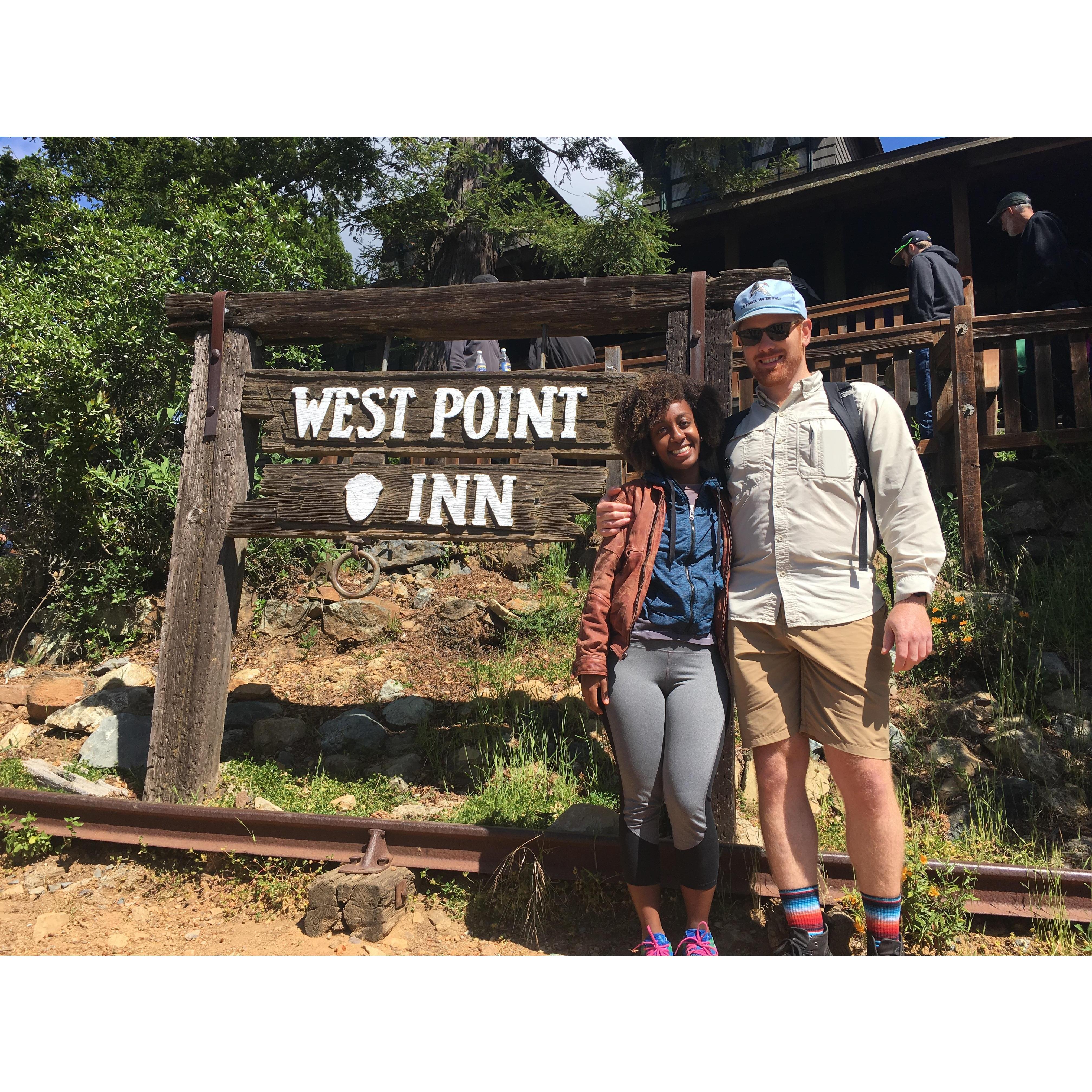 Pancake Breakfast at the Westpoint Inn - Mount Tamalpais, CA - May 2017