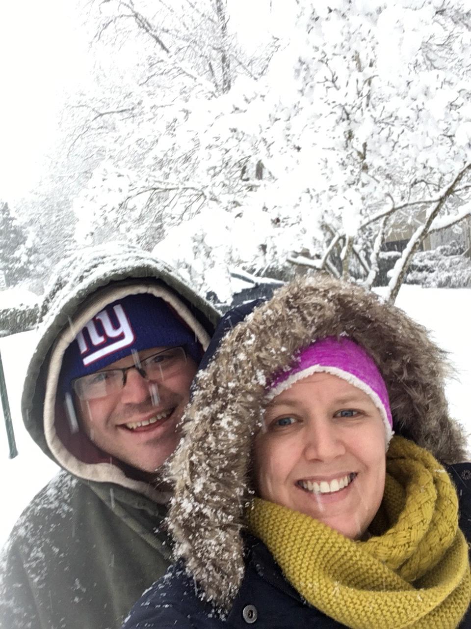Our first snow together