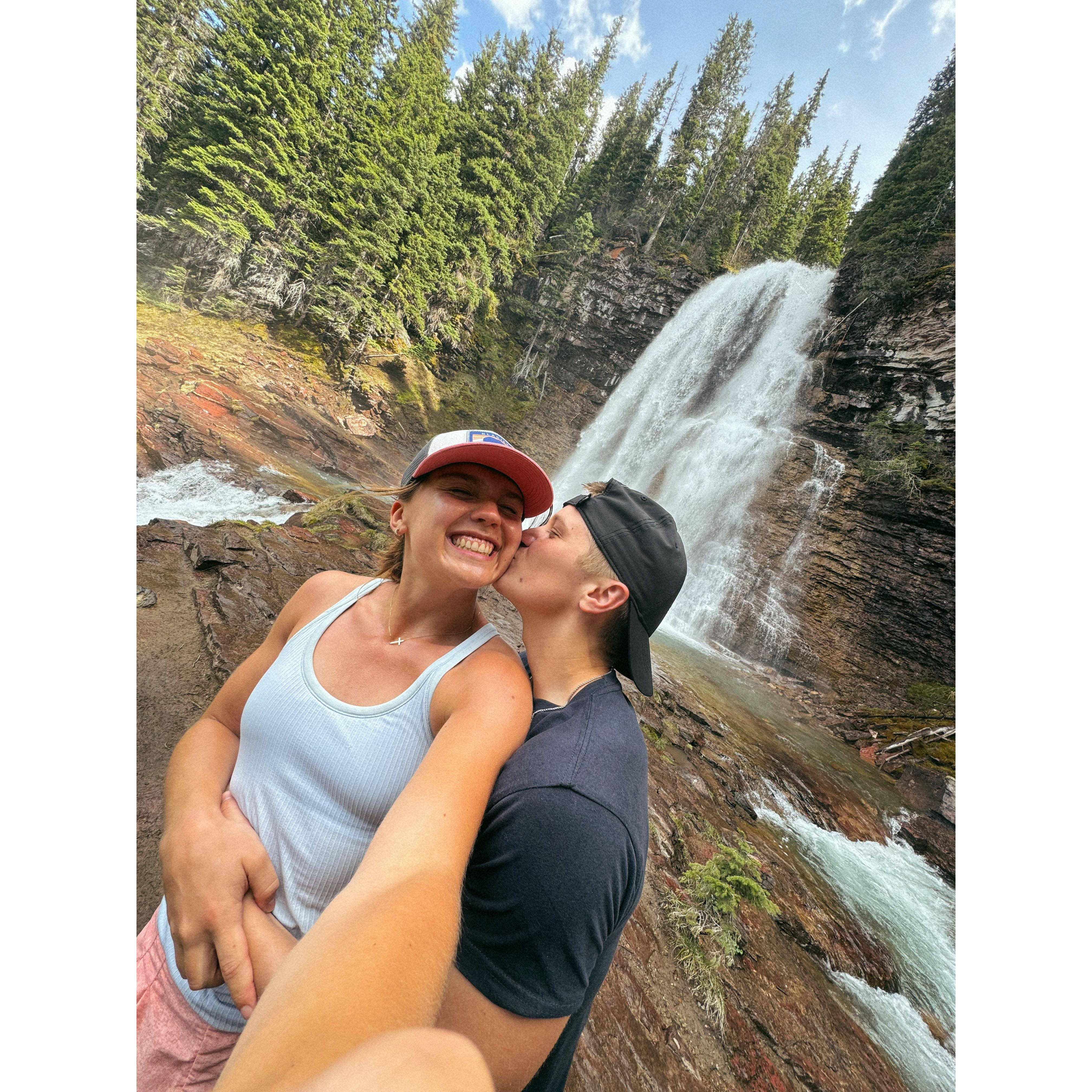 June 2024 - I took some time off before taking my NLCEX to become an RN. What better way to spend this time than traveling? We took a trip to Glacier National Park with Mason's family!