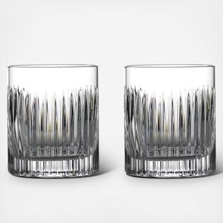 Aras Double Old Fashioned Glass, Set of 2