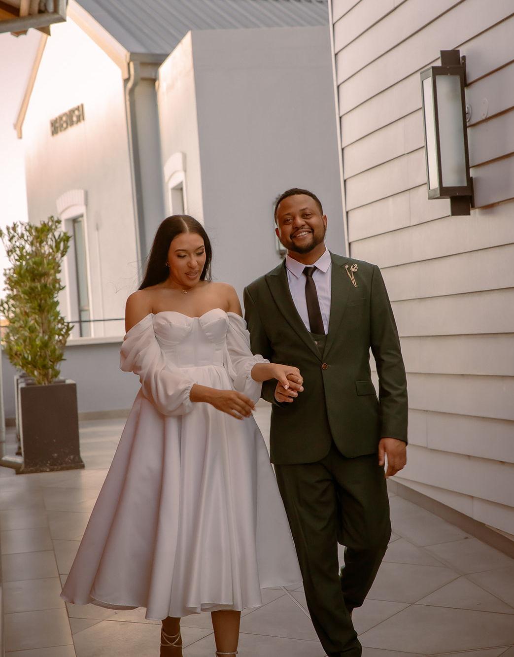 The Wedding Website of Audrey Strauss and Clifford Ganaseb