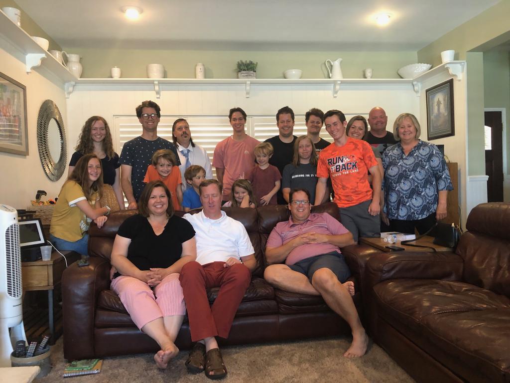 Jacob’s mission farewell in California