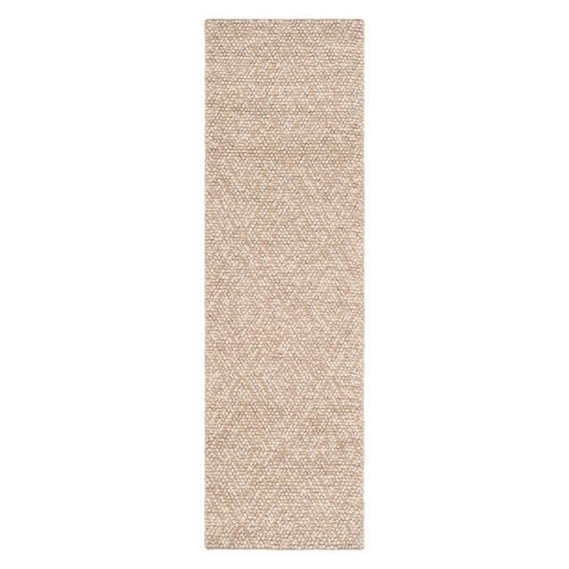 2'3"x8' Runner Geometric Woven Beige - Safavieh