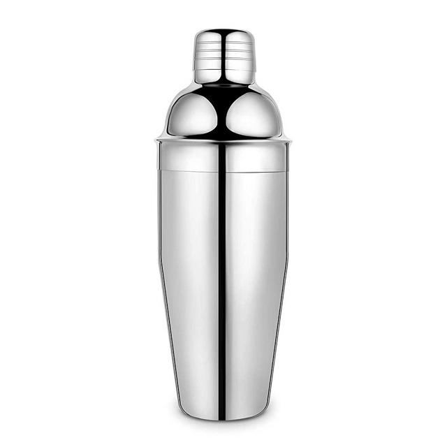 Cocktail Shaker,25oz(750ML) Martini Shaker-Built in Strainer,Professional 18/8 Grade Stainless Steel Bar Tools,Drink Shaker,Bartender Kit Gifts