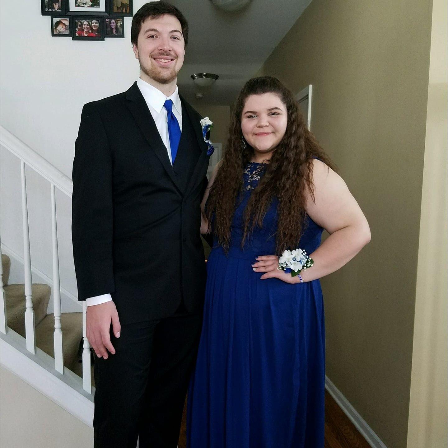 Paige & Nick at WHS Prom 2017