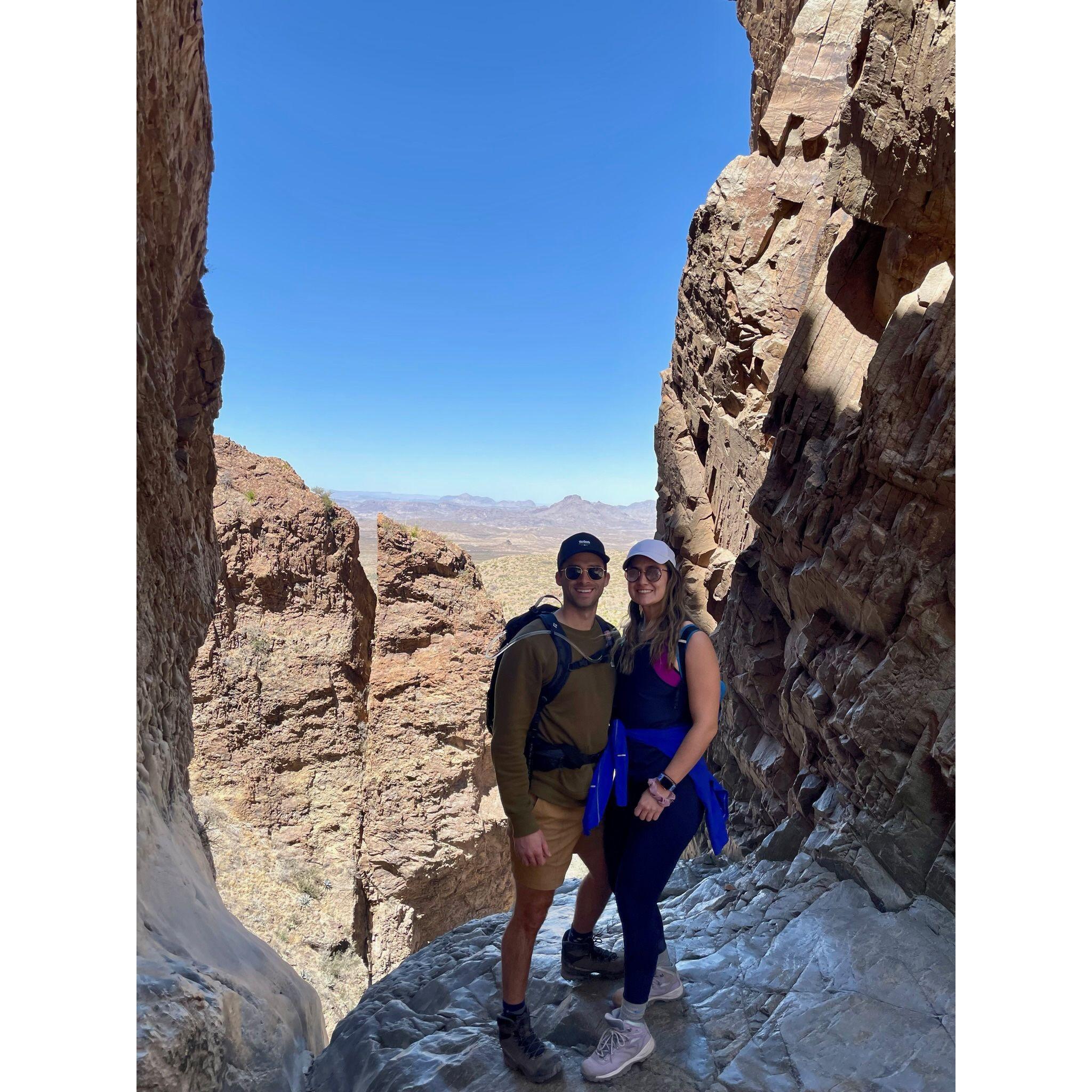 Nichol's first national park! March 2022