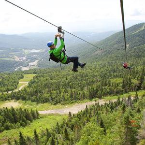 Zip-lining On Our Honeymoon