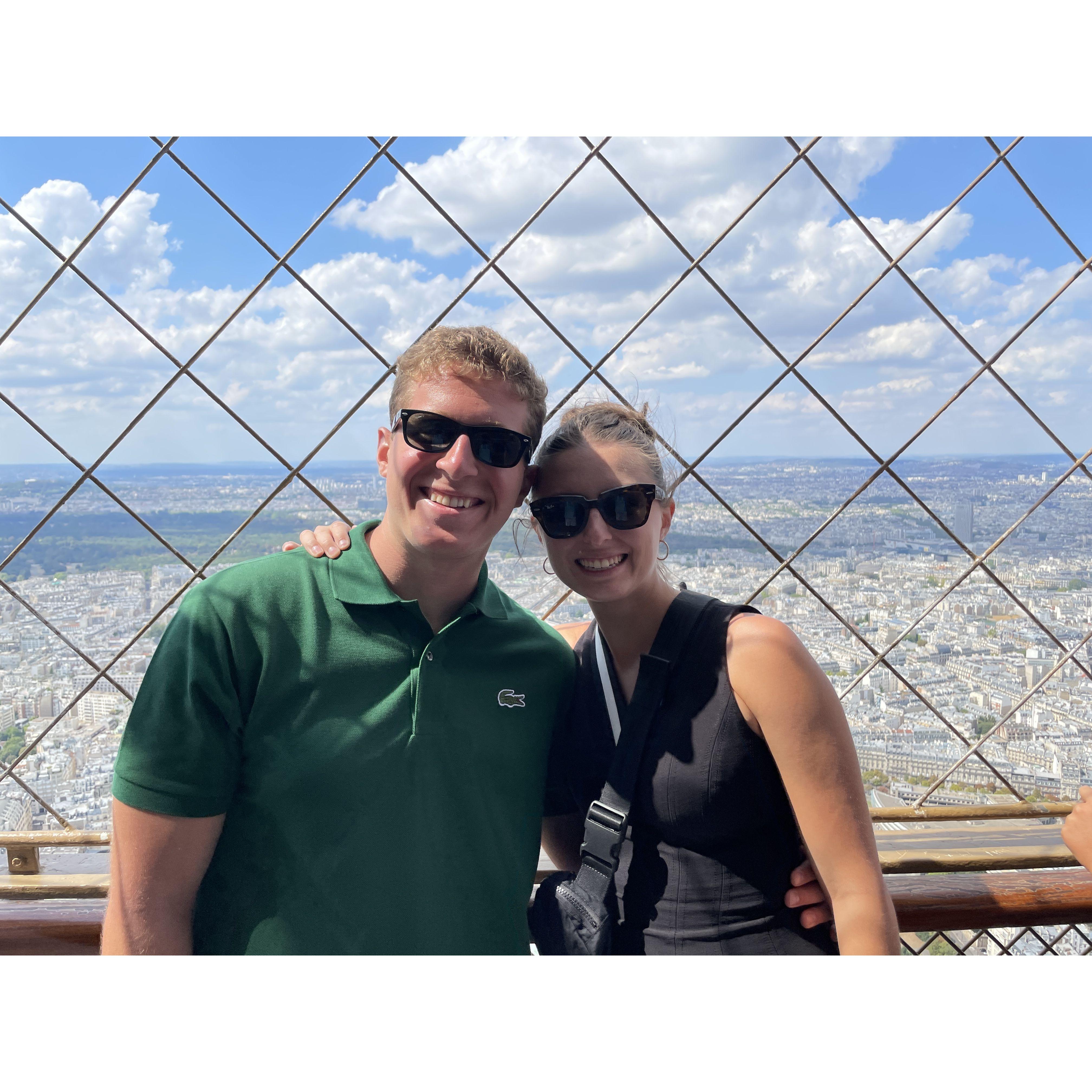 Top of the Eiffel Tower