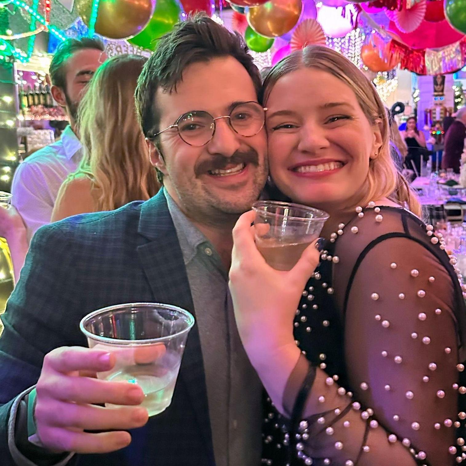 New Years 2024, when we made things official!