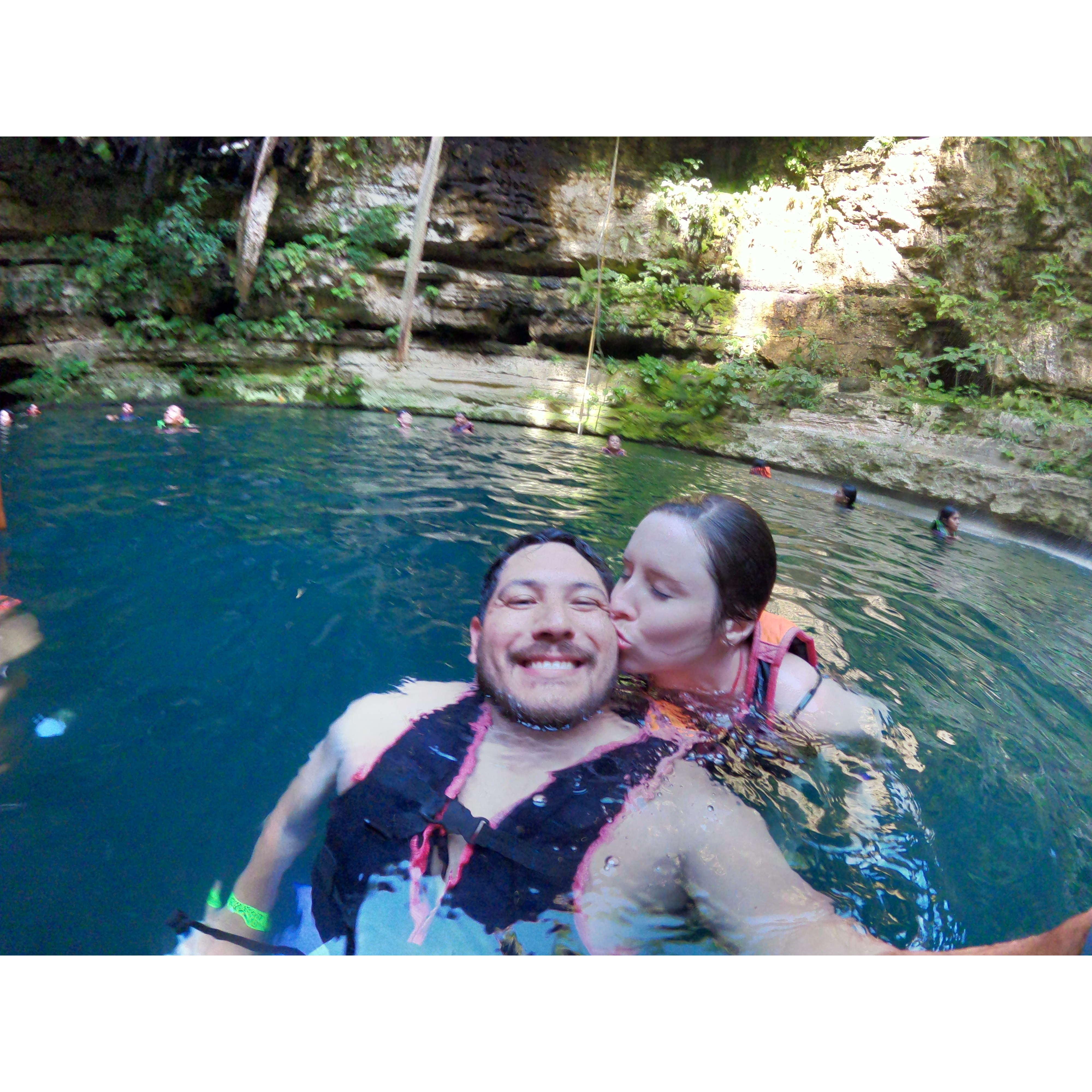 Cenote in Mexico 2022