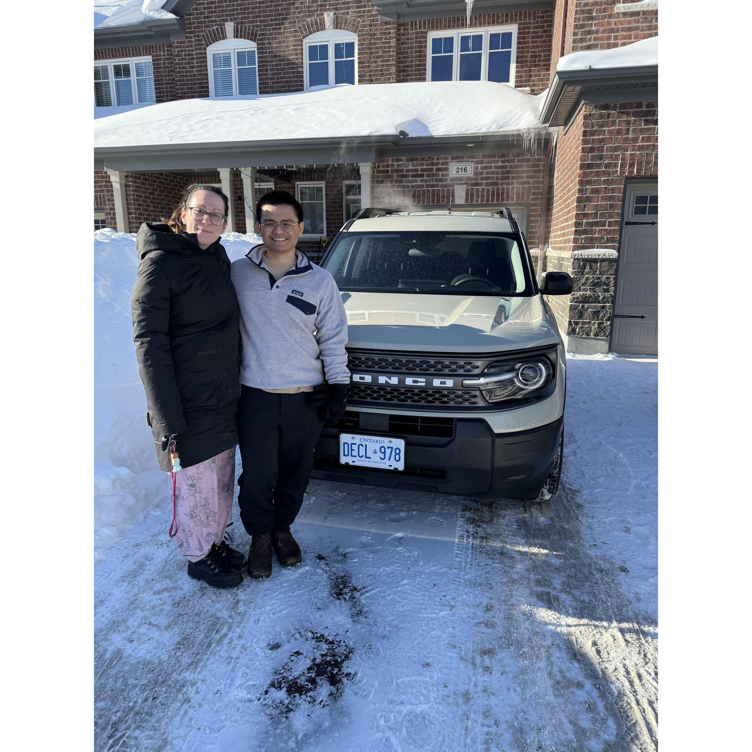 We purchased our first car!